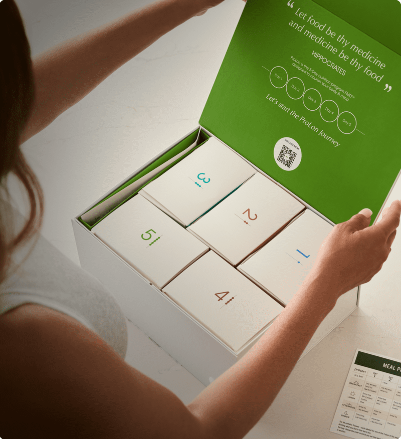 Kit de régime ProLon imitant le jeûne pour la santé immunitaire